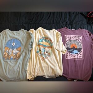 3 Nature Backs Tee Shirts
